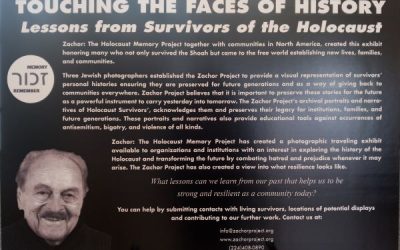 The Zachor Project:  Touching the Faces of History