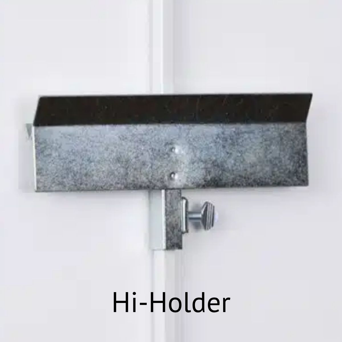 "Hi-Holder" fixture for Walker Art Display system